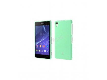 Púzdro na Sony Z1, jelly case mint