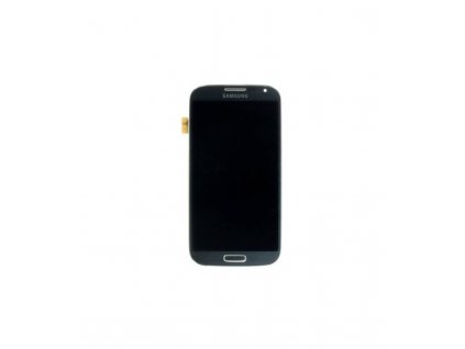 LCD displej a dotyková plocha s rámom Samsung Galaxy S4 i9500 modrá farba