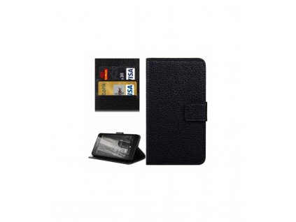 Knižkové puzdro Nokia Lumia 650 čierna farba