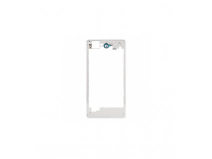 Zadný rám Sony Xperia Z1 compact D5503 biela farba