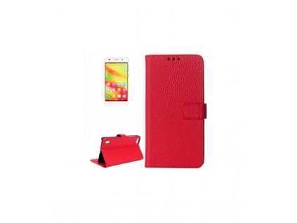Puzdro Huawei Honor 6 Plus knižkové červené