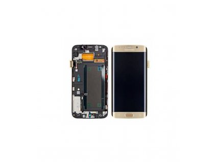 LCD displej a dotyková plocha Samsung Galaxy S7 Edge G935 zlatá farba