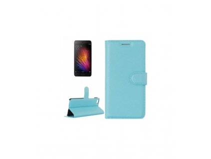 Puzdro Xiaomi Mi5 knižkové modré