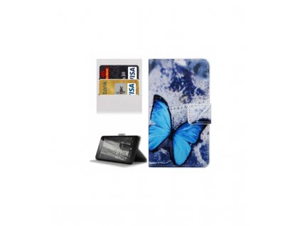 Puzdro Nokia Lumia 650 knižkové motív motýlik