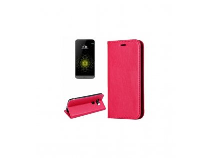 Luxusné puzdro LG G5, G5 SE knižkové červené