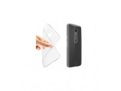 Puzdro Motorola Moto X Play ultra tenké priesvitné