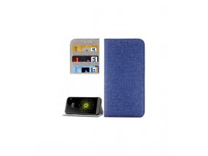Látkové puzdro LG G5, G5 SE knižkové modré