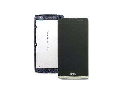 LCD displej a dotyková plocha s rámom LG Leon H340 zlatá farba