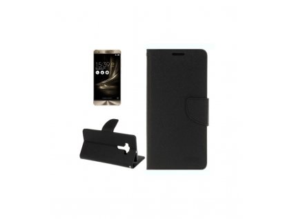 PUZDRO Asus Zenfone 3 Deluxe ZS570KL knižkové čierne