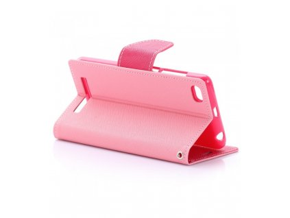 Puzdro Fancy Diary Xiaomi Redmi 3 ružové
