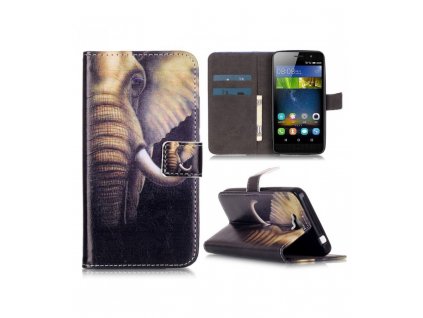PUZDRO Huawei Y6 Pro, Enjoy 5, Honor Play 5X KNIŽKOVÉ SLON