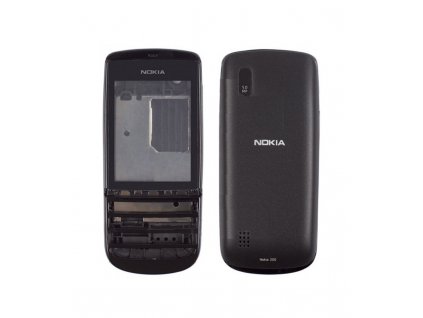 Zadný kryt Nokia Asha 300 čierna farba