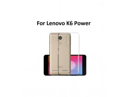 Puzdro Lenovo K6 Power ultra tenké priesvitné