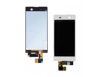 LCD displej a dotyková plocha Sony Xperia M5 biela farba