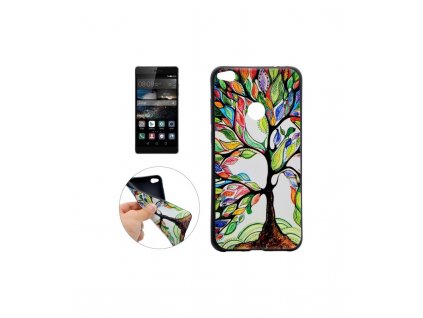 Puzdro Huawei P8 lite 2017 / P9 Lite 2017 / Honor 8 lite gumené s potlačou Strom