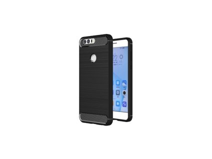 Puzdro Huawei Honor 8 čierne karbónová textúra
