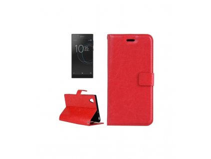 Knižkové púzdro Sony Xperia L1 červená farba