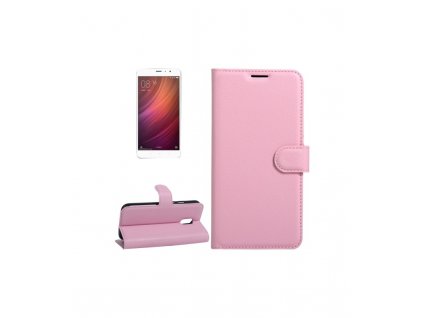 Knižkové púzdro Xiaomi Redmi note 4/4x ružová farba