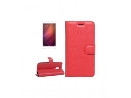 Knižkové púzdro Xiaomi Redmi note 4/4x červená farba