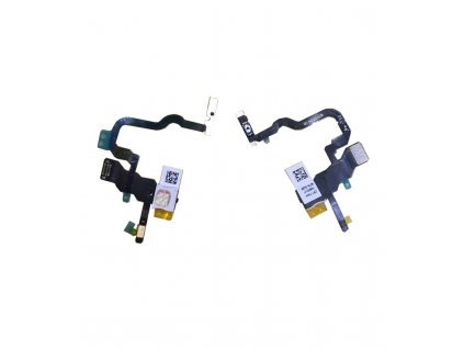 Flex kábel zapínania (Power) s kovovým držiakom pre iPhone X – Premium