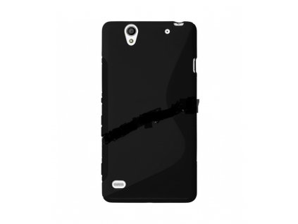Gumové puzdro Sony Xperia Z (L36i) čierna farba