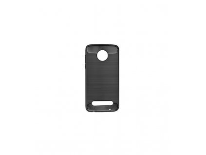 Puzdro Motorola Moto Z2 Play karbonová textúra čierne