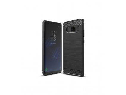 Puzdro Samsung Note 8 karbonová textúra čierne