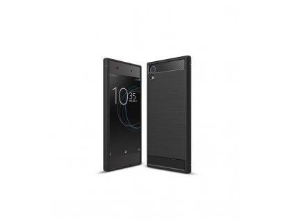 Puzdro Sony Xperia XA1 Ultra karbonová textúra čierne