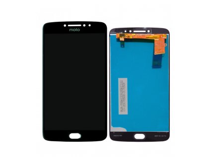 LCD Displej + Dotykové sklo Motorola Moto E4 Plus Čierna farba