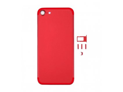 iPhone 7 Zadný kryt červená farba
