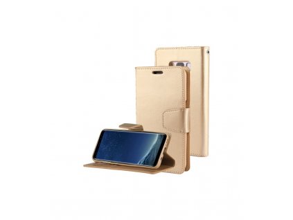 Knižkové puzdro Samsung Galaxy S8 Sonata Diary zlatá farba