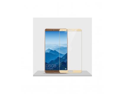 9H 2.5D Ochranné tvrdené sklo Huawei Mate 10 zlatá farba