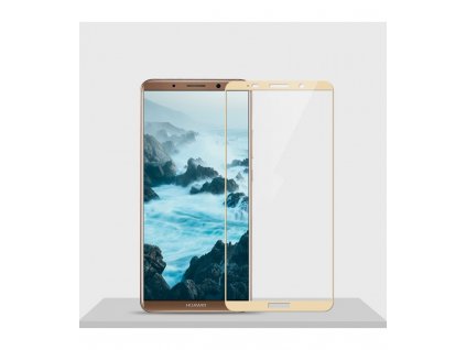 9H 2.5D Ochranné tvrdené sklo MOFI Huawei Mate 10 Pro zlatá farba
