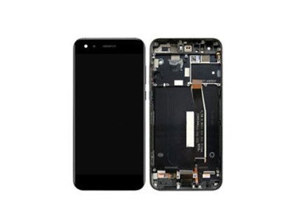 LCD Displej a dotyková plocha s rámom Asus Zenfone 4 ZE554KL čierna farba