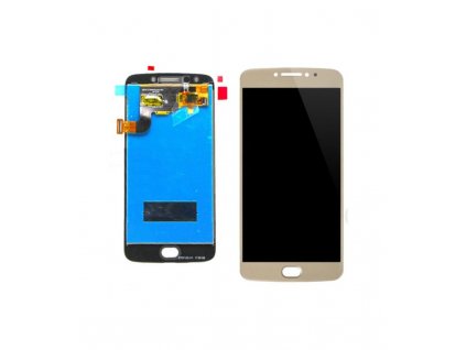 LCD displej a dotyková plocha Motorola Moto E4 zlatá farba