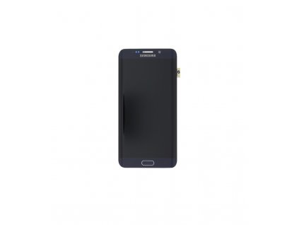 LCD displej a dotyková plocha s rámom Samsung Galaxy S6 Edge Plus G928 - čierna farba
