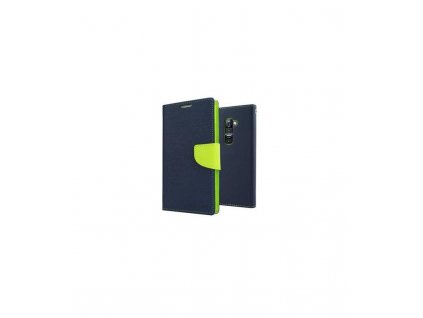 Puzdro Samsung J7 2017 knižkové modro zelené Fancy Diary