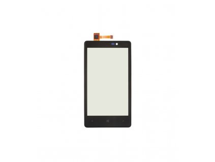 Dotyková plocha s rámom Nokia Lumia 820 čierna farba