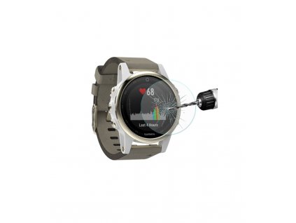 Ochranné tvrdené sklo Garmin Fenix 5S