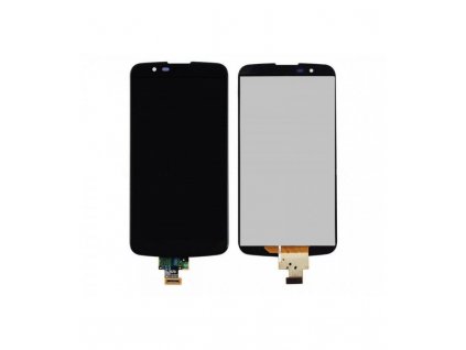 LCD displej a dotyková plocha LG K10 k410 čierna farba