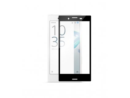 2.5D 0.25mm Ochranné tvrdené sklo Sony Xperia XZ F8332 čierna farba