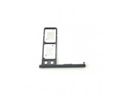 Držiak SIM karty a pamäťovej karty Sony Xperia L2 H4311 čierna farba