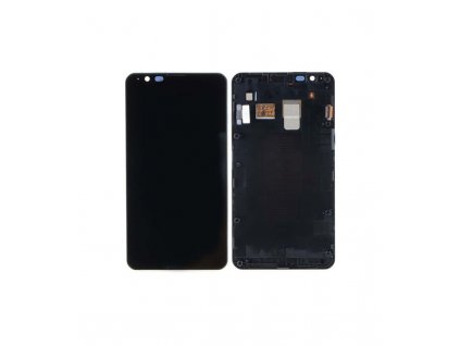LCD displej a dotyková plocha s rámom Sony Xperia E4G čierna farba