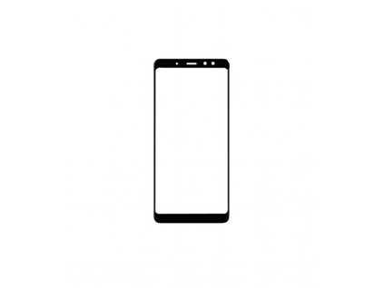 Dotykové sklo Samsung Galaxy A8 Plus 2018 A730 čierna farba