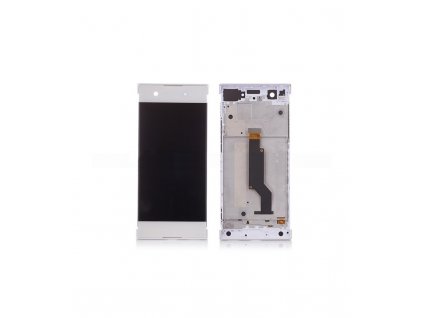 LCD displej a dotyková plocha s rámom Sony Xperia XA1, G3121 biela farba