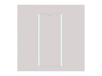 3D Ochranné tvrdené sklo Sony Xperia XZ2 compact transparentné