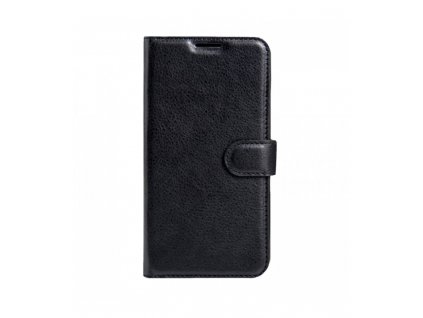 Puzdro Litchi textúra LG K4 2017 knižkové čierne