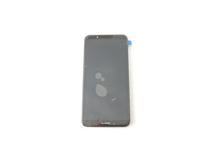 LCD displej a dotyková plocha s rámom Huawei Y7 Prime 2018 čierna farba