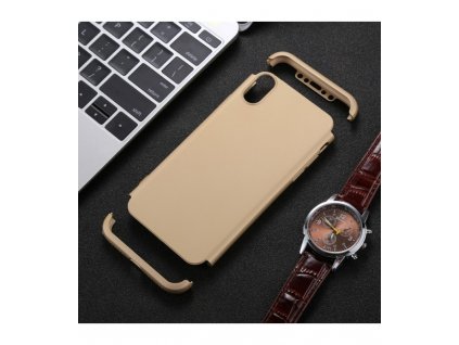 Puzdro GKK iPhone X zlaté