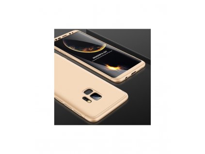 Puzdro 360 stupnová ochrana Samsung Galaxy S9 zlaté